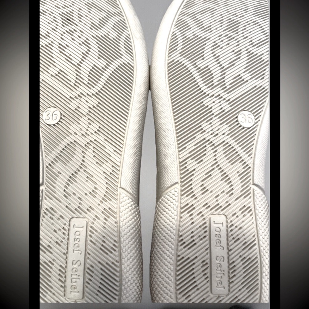 Josef Seibel Full Grain Leather Closed Toe Slip On Loafers Shoes W/Elastic Band - Picture 14 of 15